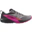 Salomon Sense Ride 5 Men's Trail Running Shoe in Plum Kitten/Black/Pink Glow